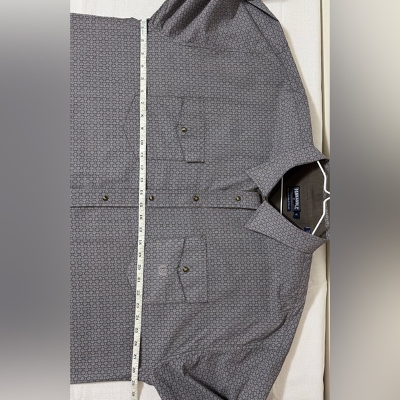 Panhandle Slim Western Pearl Snap Shirt Long Sleeve Men’s XXL Geometric Cowboy - Picture 9 of 13